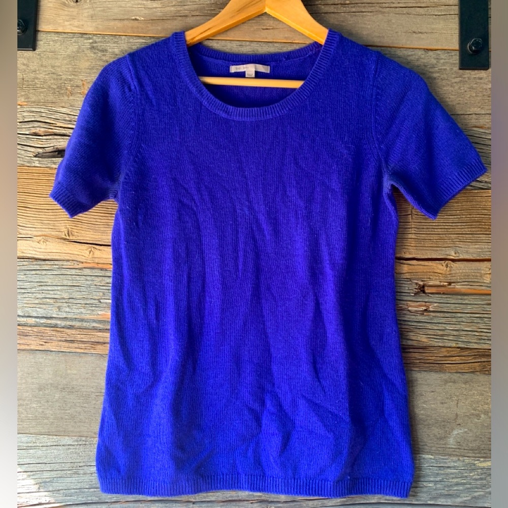 Gap Cobalt short sleeve sweater tee